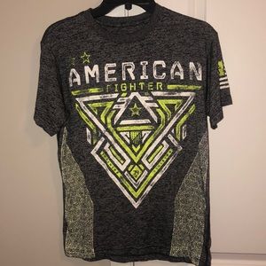 American fighter T shirt